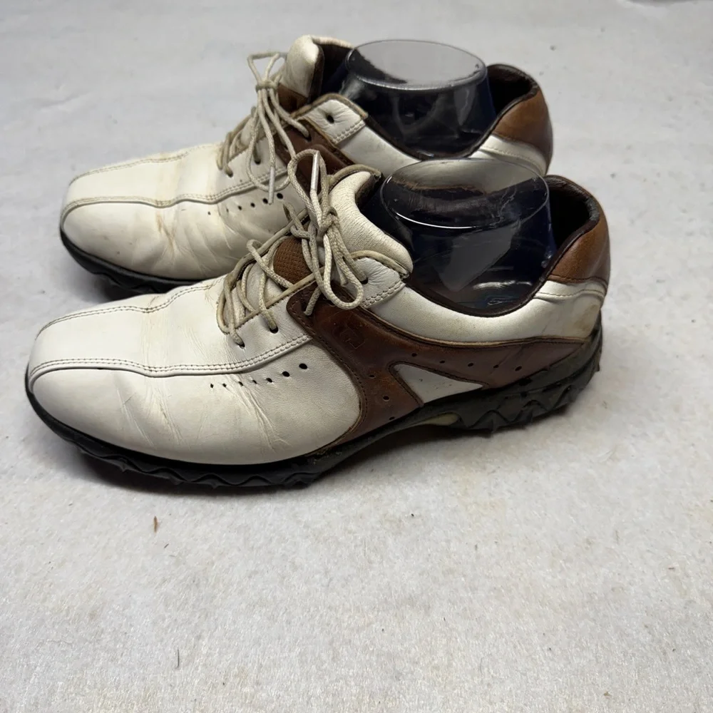 FootJoy Contour Series‎ Leather Soft Cleats Men's Golf Shoes Size 8.5 54163